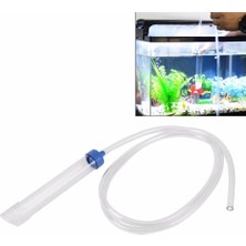 Pengfu Shop Beyaz Stil Akvaryum Balıkları Vakum Çakıl Su Filtresi Temizleyici Sifon Pompası Manuel Temizleyici Pompa Güvenli Vacuu Balık Tankı Aksesuarları (Yurt Dışından)