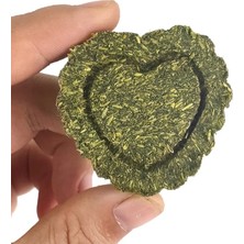 Pengfu Shop Kalp Stili 1 Bilgisayar Tavşan Çiğneme Oyuncağı Çim Kek Sağlık Beslenme Memnun Çiğneme Gine Domuzu Molar Oyuncak Yardım Kemirgen Lla Eziyet Diş Tedavisi (Yurt Dışından)