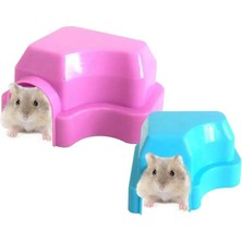 Pengfu Shop No.1 Stili Hamster Evi Plastik Mini Küçük Hayvanlar Gine Domuzu Lla Kirpi Habitat Sincap Mağarası Hamster Aksesuarları (Yurt Dışından)