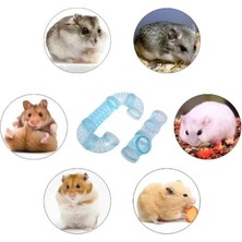 Pengfu Shop Yeşil Tarzı Hamster Tüneli Plastik Eğitim Oyun Aracı Dış Tünel Çok Fonksiyonlu Hamster Kafesi Aksesuarları Dıy Ekleme Labirent Yeni (Yurt Dışından)