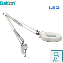 Bakon BK500C-8X LED Akrobat Büyüteç LED Aydınlatma