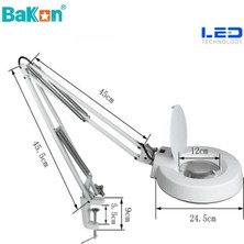 Bakon BK500C-8X LED Akrobat Büyüteç LED Aydınlatma