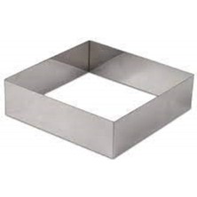 Depposite Argon Kare Çember 14X14 cm Yükseklik 6 cm