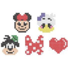 Pixel Pixel Disney Minnie Mouse Boncuk Aktivite ve Oyuncak Seti 5 Figür-Pixel Pixel B16-04