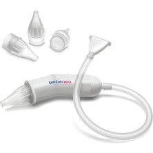 Bebeneo Yumuşak Uçlu Nazal Burun Aspiratörü 3 Adet Filtreli Uç + Aspirator Bpa Içermez