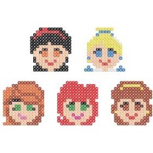 Pixel Pixel Disney Princess Boncuk Aktivite ve Oyuncak Seti 5 Figür-Pixel Pixel Boncuk B16-05