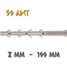 Made Uzun Siding Dübeli - No: 8 - 50 Adet