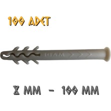 Made Uzun Siding Dübeli - No: 10 - 100 Adet
