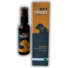 Pettrust Herbal Pet Care Kedi ve Köpekler Için Organik Vitamin-D Takviyesi 40 ml