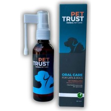 Pettrust Herbal Pet Care Kedi ve Köpekler Için Organik Ağız Bakım Ürünü 40ML