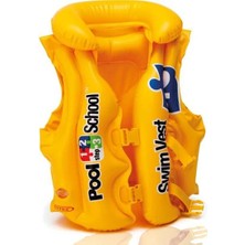 Intex 58660EU Pool School Yakalı Yelek 50X47 cm 3-6 Yaş