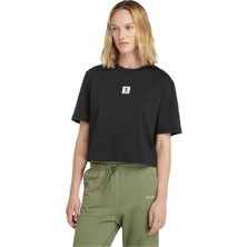 Timberland Short-Sleeve Tee Siyah Kadın T-Shirt