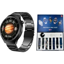 Byrtech Watch 4 Pro Suit 7 Kordonlu Gps/nfc/siri Destekli Akıllı Saat