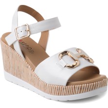 Repo Kadın Sandalet 51232-E4 Repo Bianco