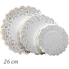 Butedo Dantelli Kağıt Doyley Altlık 26 cm - 50'li