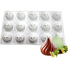 Butedo Çoklu Silikon Tart Kek Pasta Tatlı Kalıbı - SF843-1