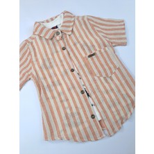 Bonboner Kids Erkek Çocuk Premium Kalite Üçlü Takım Gömlek Sıfır Kol T-Shirt Kot Pantolon