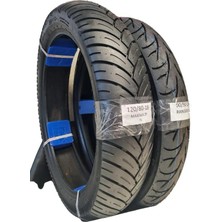 Maruti Tyres Falcon Comfort, 120/80-18 Ve 90/90-18 Tl Dubleks Lastik Set