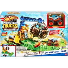 Hot Wheels HTP18 Hot Wheels Monster Trucks Arenada Rhinomite Mücadelesi