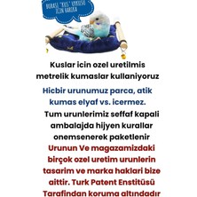 Ozzi Petshop Kuş Yastığı, Muhabbet Kuşu Uyku Yatağı,yumuşak Uyku Tüneği