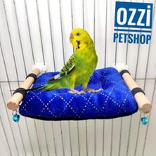 Ozzi Petshop Muhabbet Kuşu Için Uyuklama ve Dinleme Sıcak Yatak + Süpriz Hediye