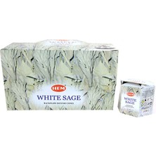 ECheffs White Sage Back Flow Cones ( Lisinya )