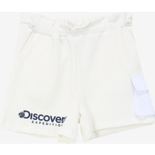 Discovery Expedition Beyaz Kız Çocuk Şort D4SG-SHT3081