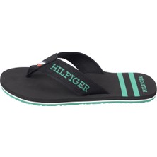 Tommy Hilfiger Siyah Erkek Plaj Terliği Sporty Hılfıger Beach Sandal