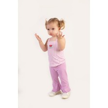 Harika Kids Kız Bebek Askılı Model Alt-Üst Takım
