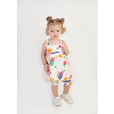 Harika Kids Kız Bebek Tunik Model Şortlu Alt-Üst Takım