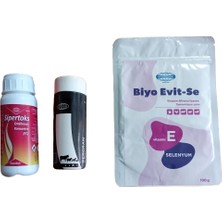 Biyoteknik Pergan 100 gr + Sipertoks 100 ml + E Vit Selenyum 100 gr