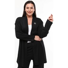 Laden Büyük Beden Kadın Anne Yazlık Baharlık Bürümcük Kumaş Pantolon Hırka Ikili Takım