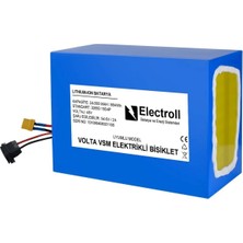 Electroll Volta Vsm 48V 24 Ah Lifepo4 (Elektrikli Bisiklet Uyumlu Akü)