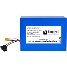 Electroll Volta Vsm 48V 24 Ah Lifepo4 (Elektrikli Bisiklet Uyumlu Akü)