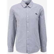 Wrangler Uzun Kollu Gömlek Indigo Hickory