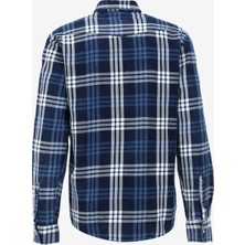Lee Loose Fit Indigo Erkek Gömlek L241277TF Uzun Kollu Gömlek