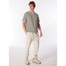 Lee Dar Paça Taş Erkek Kargo Pantolon LM04009013 Jogger Non Denim Pantolo