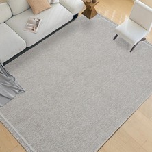 Halıcı Emin Ramadi 0350 Bej Yumuşak Tuşeli  Bukle Örgü Salon Antre Mutfak Balkon Halı Yolluk