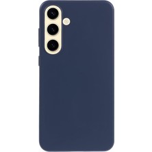 Seashell Digital Soft Feelıng Serisi Samsung Galaxy S24+ İnce Mat Tpu Mavi Telefon Kılıfı (Yurt Dışından)