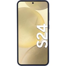 Seashell Digital Soft Feelıng Serisi Samsung Galaxy S24+ İnce Mat Tpu Mavi Telefon Kılıfı (Yurt Dışından)