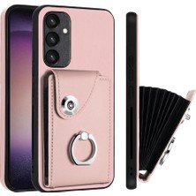 Seashell Digital Samsung Galaxy A54 5g Kılıf Anti-Düşme Kickstand Arka Kapak-Pembe (Yurt Dışından)