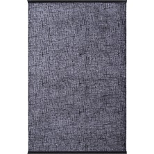 Halıcı Emin Rome Koleksiyonu 419 Antrasit Akrilik Parlak Yumuşak Dokulu Salon Mutfak Antre Halı Yolluk