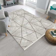 Halıcı Emin Rome Koleksiyonu 425 Kahve Akrilik Parlak Yumuşak Dokulu Salon Mutfak Antre Halı Yolluk