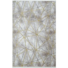 Halıcı Emin Rome Koleksiyonu 425 Hardal Akrilik Parlak Yumuşak Dokulu Salon Mutfak Antre Halı Yolluk