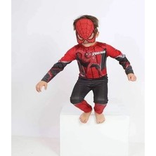 Neat Kids Spider Man Örümcek Adam Parti Doğum Günü Özel Gün Maskeli Kostüm