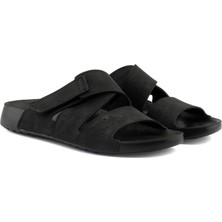 Roy Jones Prag Slide Önü Çapraz Rahat Yumuşak Taban Cırtlı Ayarlanabilir Erkek Terlik