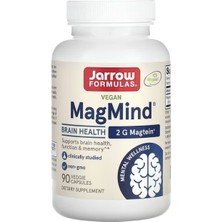 Jarrow Formulas Magmind, 90 Veggie Capsul...biliş, Hafıza ve Brain Besin Desteği.(Adınıza Faturalı Resmi Orj Amerikan Ürünü)