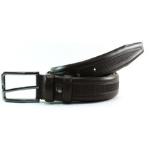 Mentor Regalo Deri Kemer Kahve Klasik Desenli 81037