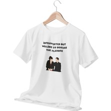 Qoeuyl Boutique Introverted But Willing To Discuss The Fleabag Temalı  Beyaz T-Shirt