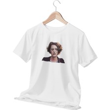 Qoeuyl Boutique Fleabag Baskılı Sevgili Arkadaş Doğum Günü Eğlenceli Hediyelik Beyaz  T-Shirt